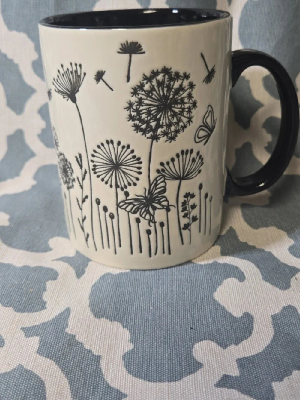 Disney Coffee Mug - Fantasyland Castle Flowers